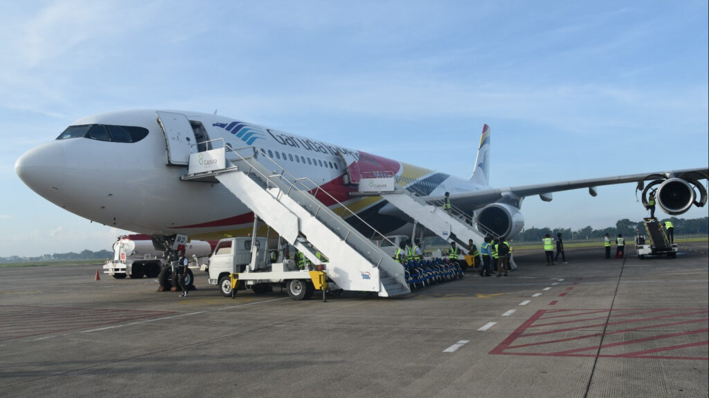 Garuda Indonesia (foto: Humas Kemenag Kalteng)