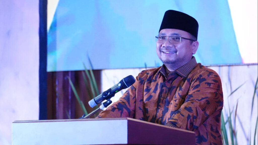 Menteri Agama Yaqut Cholil Qoumas. (Foto: Kemenag RI).