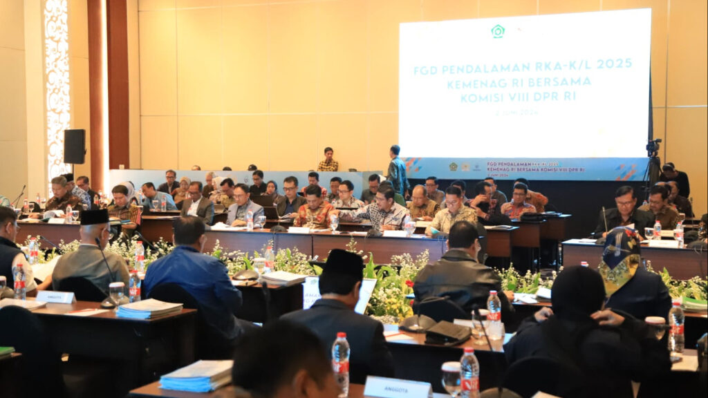 FGD pendalaman RKA-KL Kementerian Agama tahun 2025. Foto: Kemenag RI.