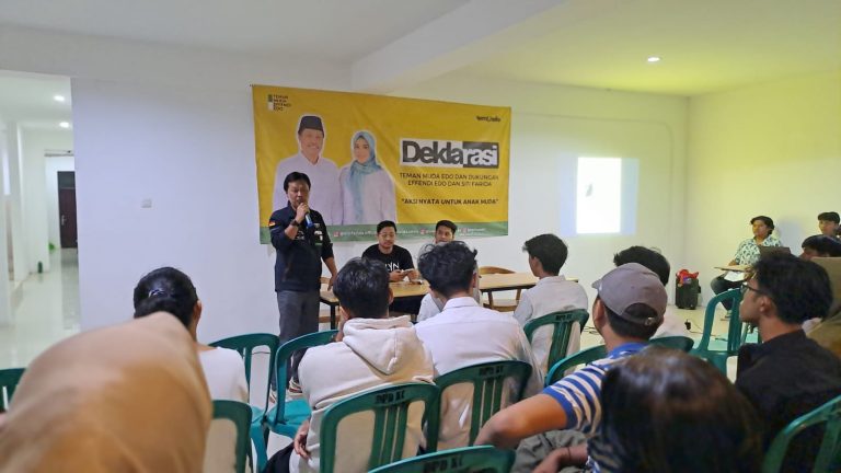 Anak Muda Siap Menangkan Pasangan Edo-Farida di Pilkada Kota Cirebon