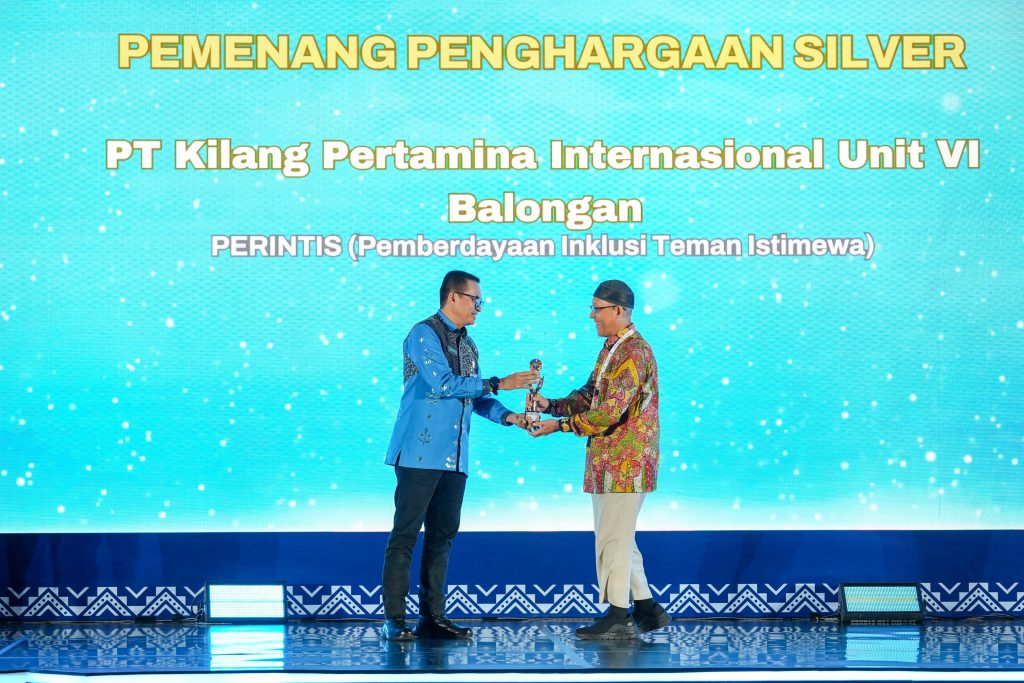 Kilang Balongan Raih Silver Award lewat Program Inklusi Teman Istimewa