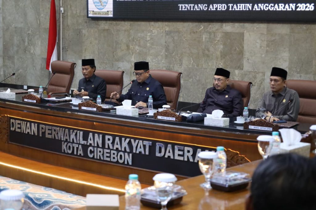 DPRD dan Pemerintah Daerah Setujui APBD Kota Cirebon Tahun 2026