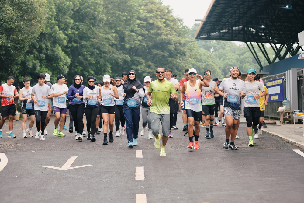 Lari 100K Selama 24 Jam, Ridwan Bikin Stadion Bima Cirebon “Tidak Tidur” Ridwan Stadion Bima Cirebon