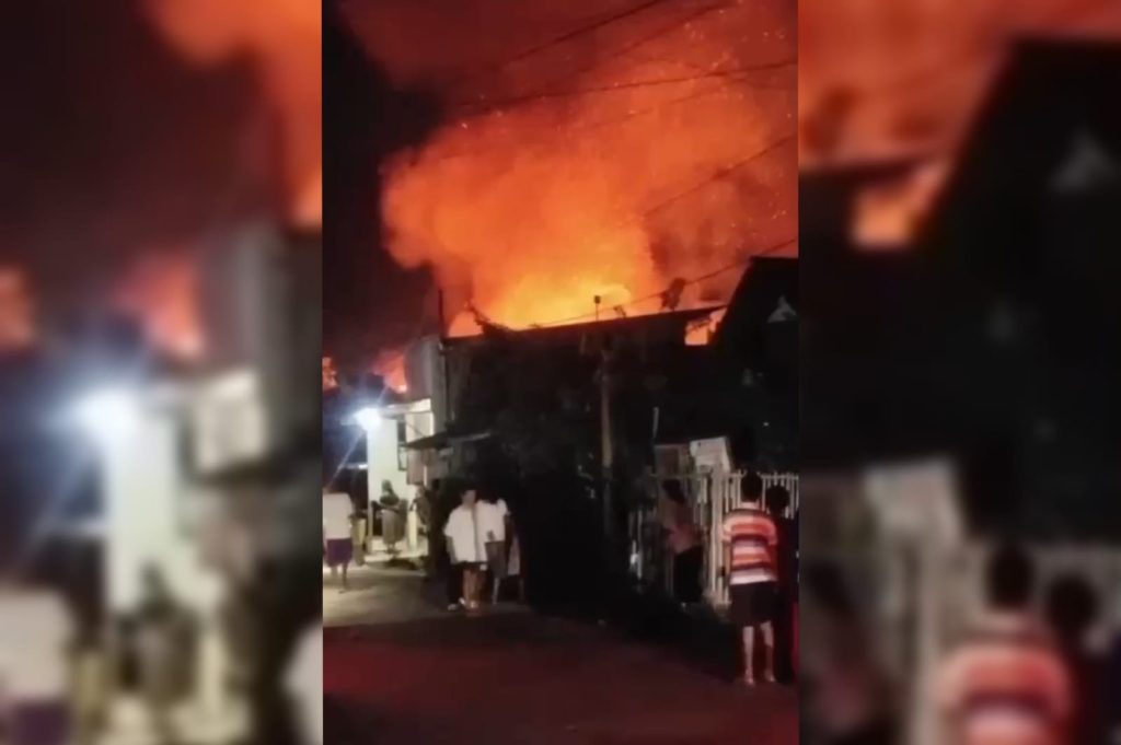Kebakaran di Desa Buyut Gunungjati Kabupaten Cirebon