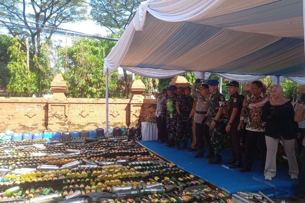 POlresta Cirebon Miras dan Knalpot