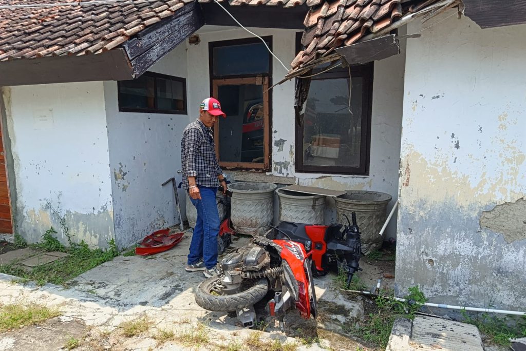 maling motor di susukan cirebon