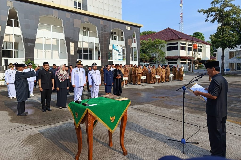 Pelantikan pejabat pada puluhan jabatan di lingkungan Pemkot Cirebon