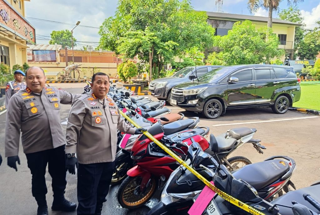 Polresta Cirebon amankan 23 unit sepeda motor hasil tindak pidana pencurian, selama April-Mei 2026